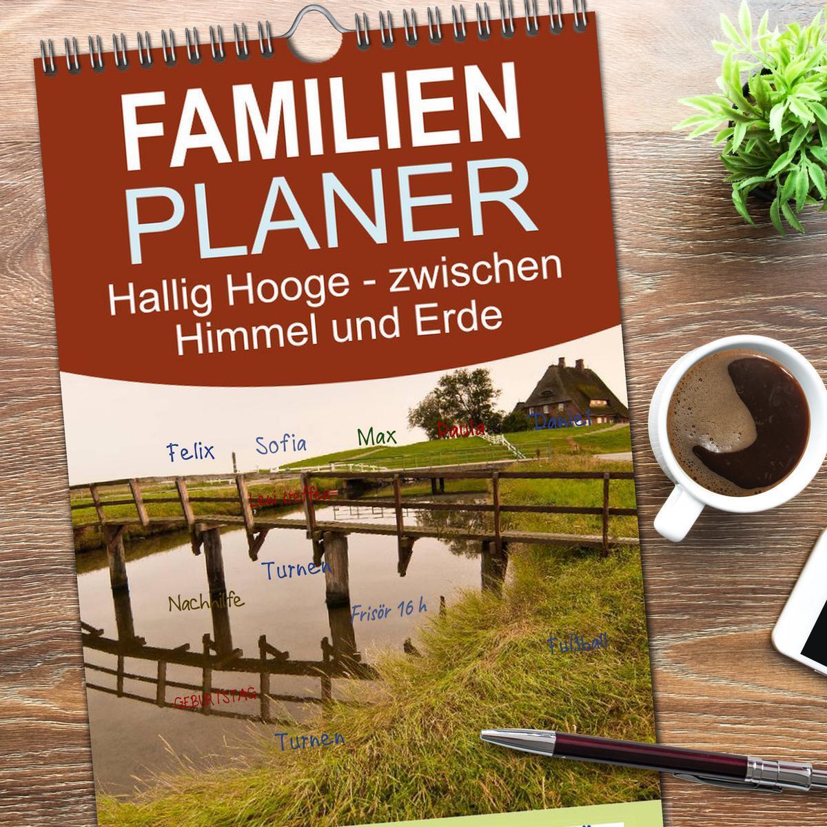 Bild: 9783457115756 | Familienplaner 2025 - Hallig Hooge - zwischen Himmel und Erde mit 5...