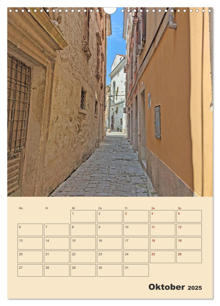 Bild: 9783435866434 | Piran, Sloweniens Perle am Mittelmeer (Wandkalender 2025 DIN A3...