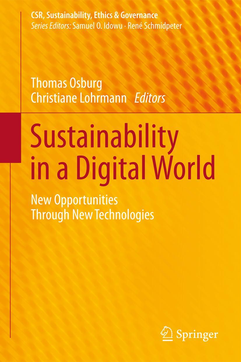 Cover: 9783319546025 | Sustainability in a Digital World | Christiane Lohrmann (u. a.) | Buch