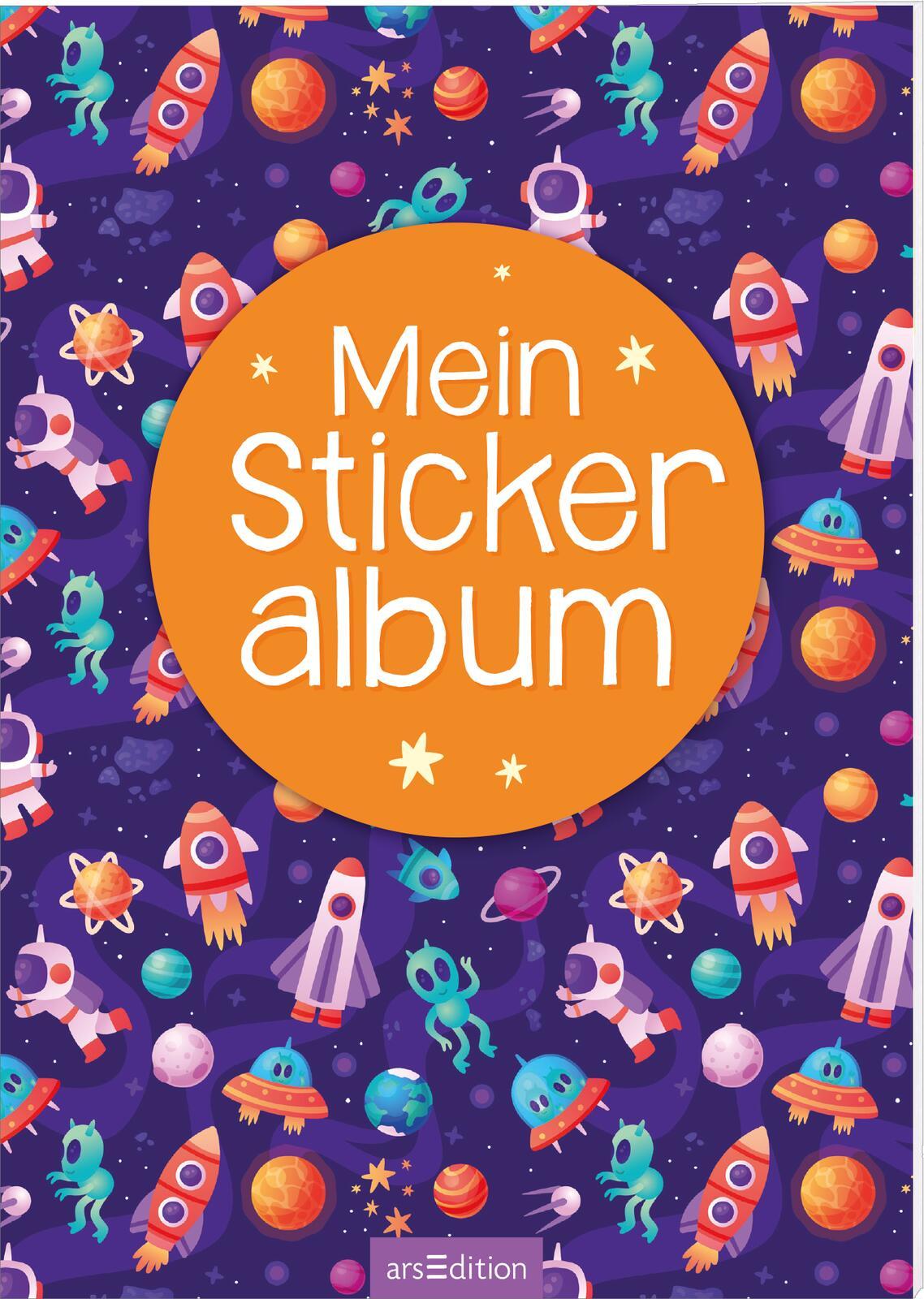 Cover: 4014489134855 | Mein Stickeralbum - Weltall | Taschenbuch | Stickeralbum | 24 S.