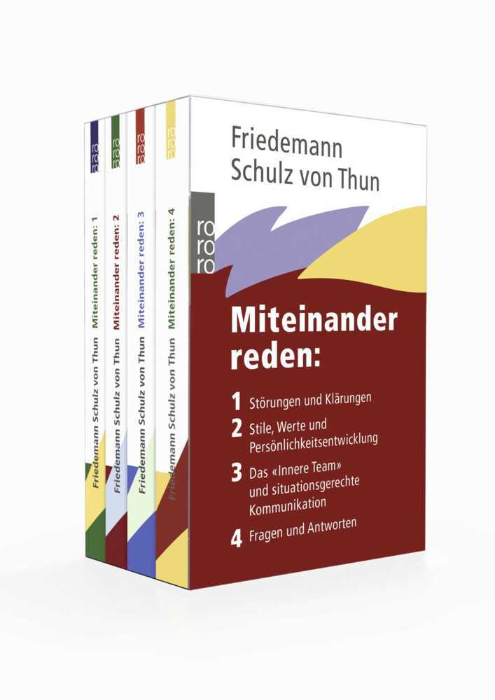 Cover: 9783499012471 | Miteinander reden 1- 4 (Faltschachtel) | Friedemann Schulz von Thun