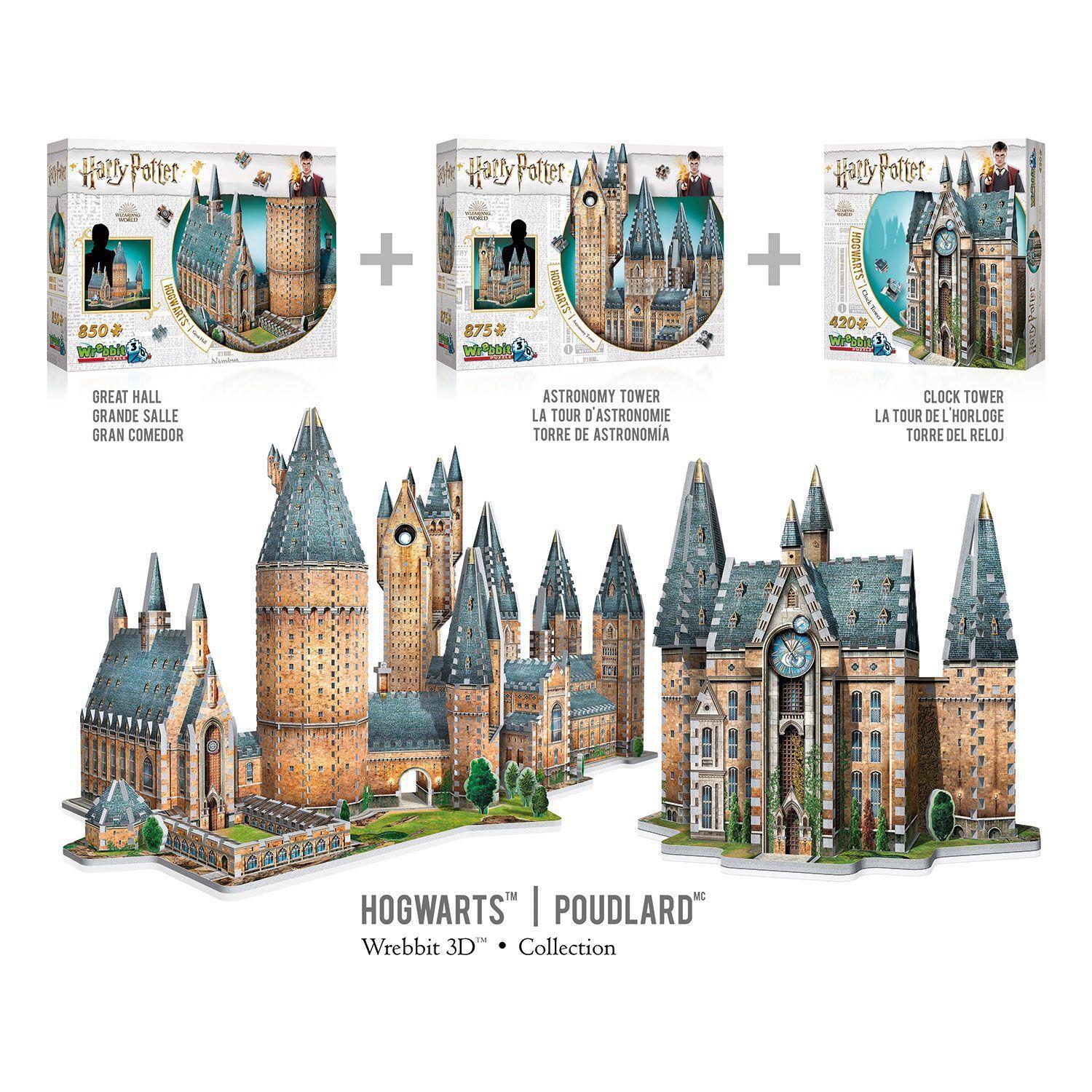 Bild: 665541010132 | Hogwarts Clocktower Harry Potter (420 Teile) - 3D-Puzzle | 3D-PUZZLE