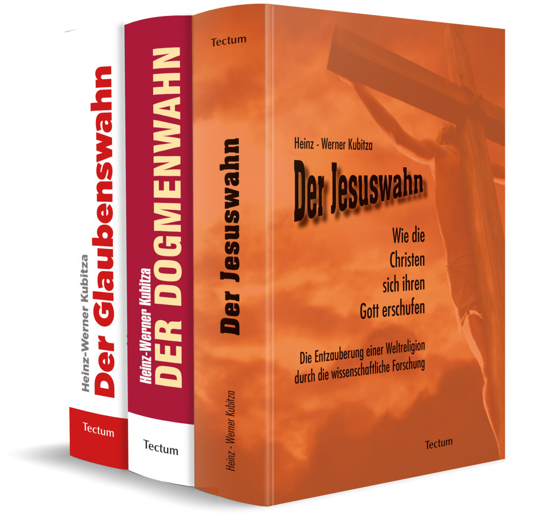 Cover: 9783828843219 | Jesuswahn / Dogmenwahn / Glaubenswahn, 3 Bde. | Heinz-Werner Kubitza