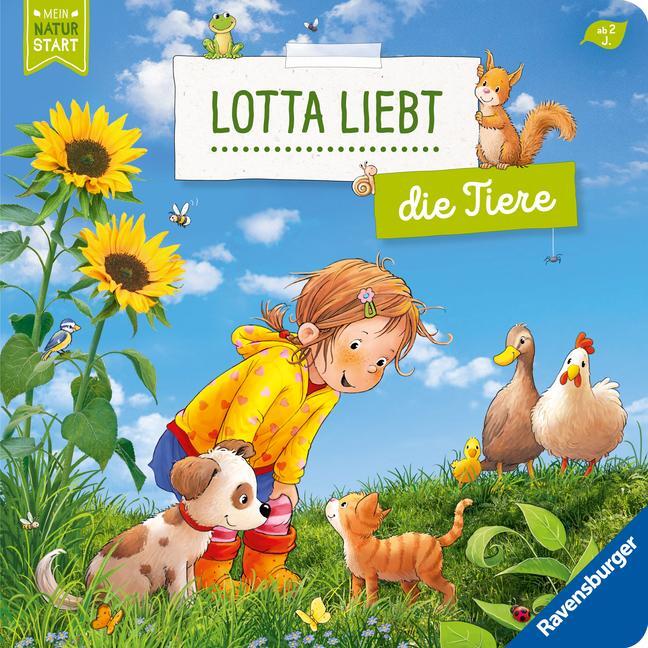 Cover: 9783473420575 | Lotta liebt die Tiere - Sach-Bilderbuch über Tiere ab 2 Jahre,...