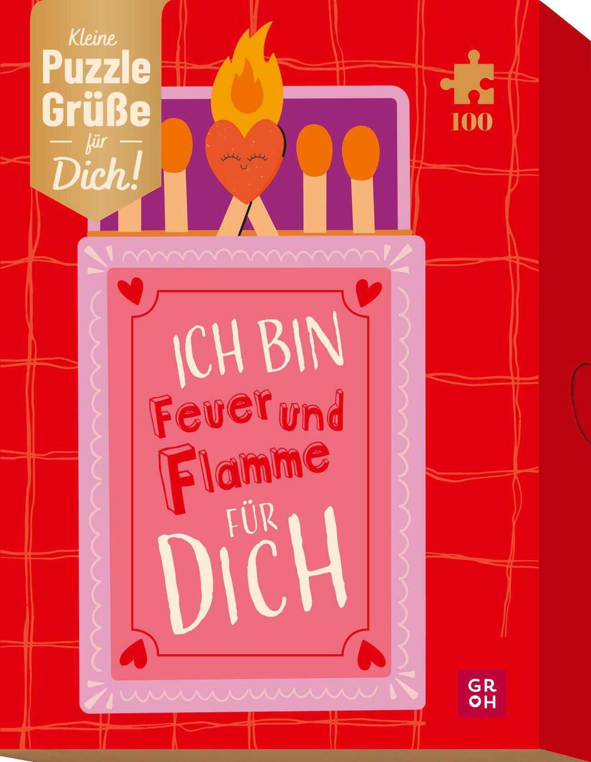 Cover: 4036442012598 | Ich bin Feuer und Flamme für dich | Groh Verlag | Spiel | Schachtel