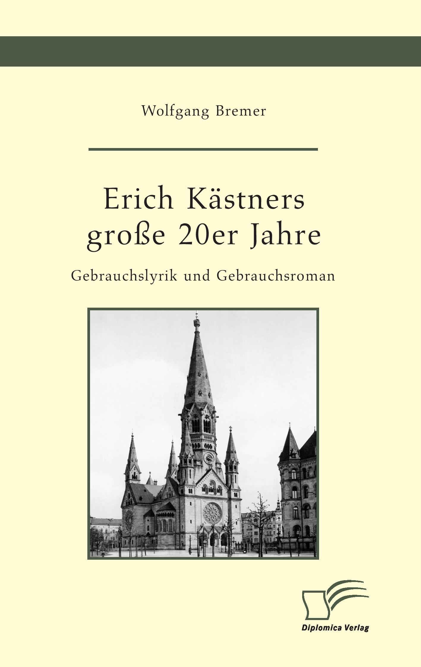 Cover: 9783959349871 | Erich Kästners große 20er Jahre. Gebrauchslyrik und Gebrauchsroman