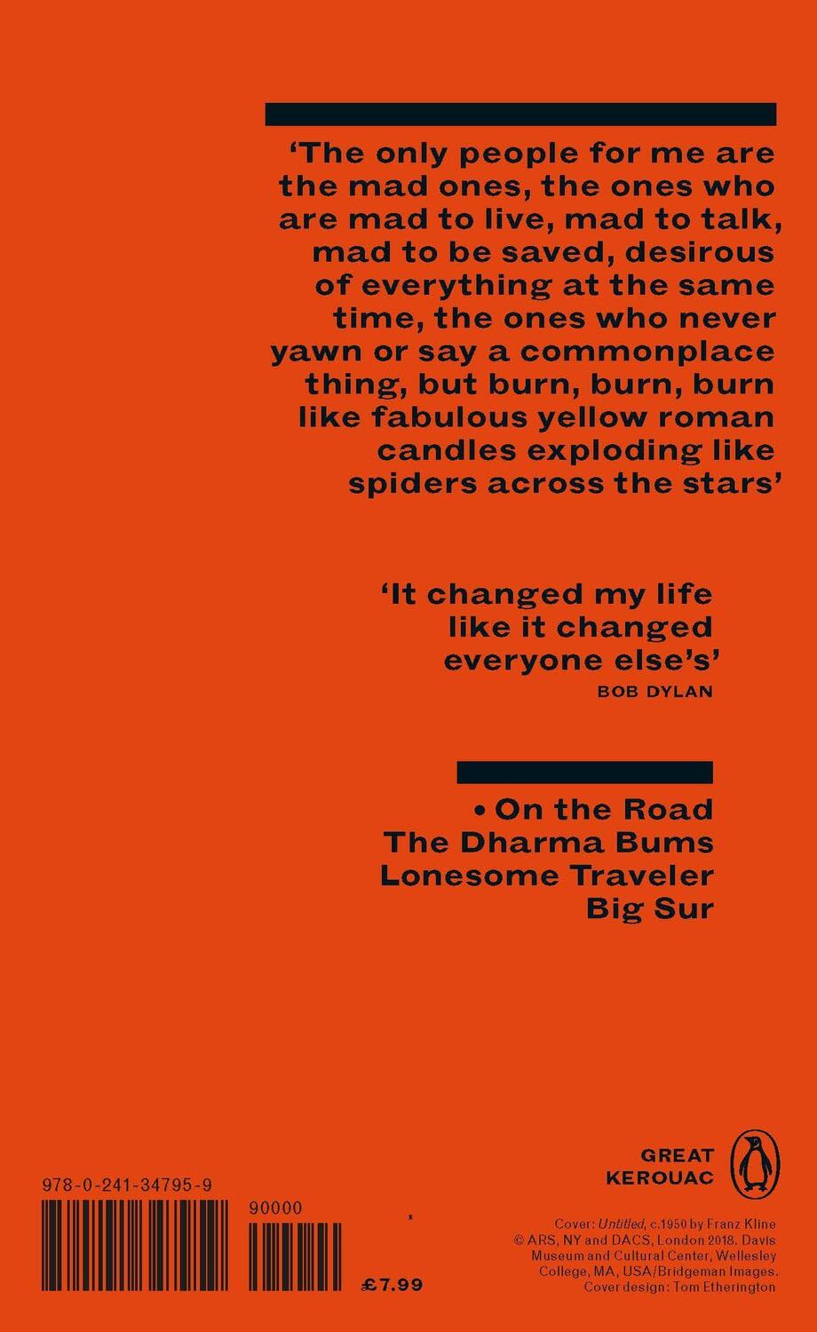 Rückseite: 9780241347959 | On the Road | Jack Kerouac | Taschenbuch | Englisch | 2018