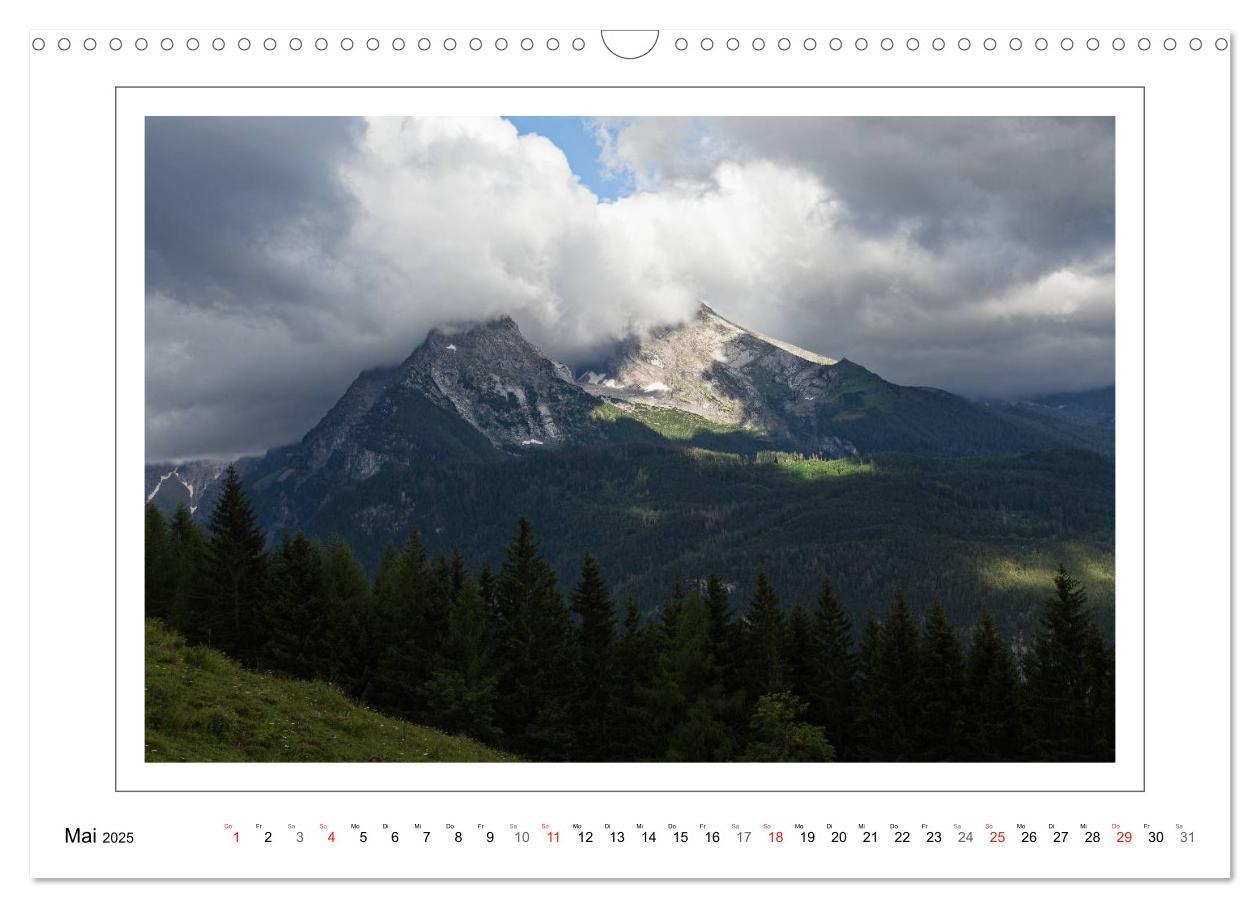 Bild: 9783435463886 | Rund um den Watzmann (Wandkalender 2025 DIN A3 quer), CALVENDO...