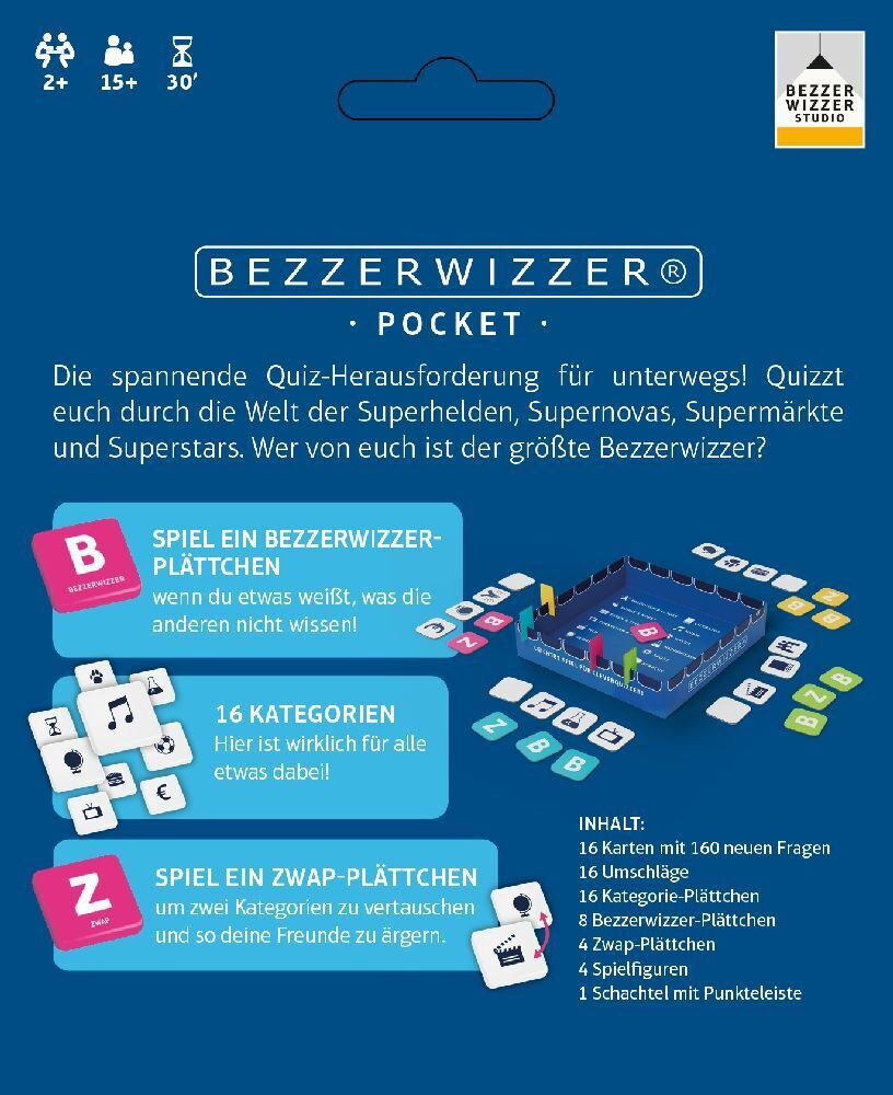 Bild: 5704339005556 | BEZZERWIZZER Pocket | Jesper Bülow | Spiel | BEZD0007 | Deutsch | 2024