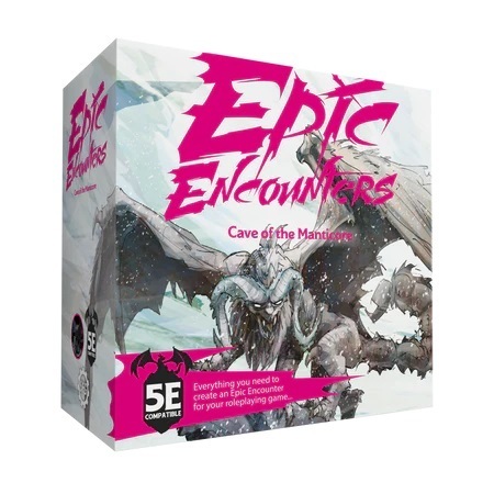 Cover: 5060453696521 | Epic Encounters: Cave of the Manticore | englisch | Steamforged Games