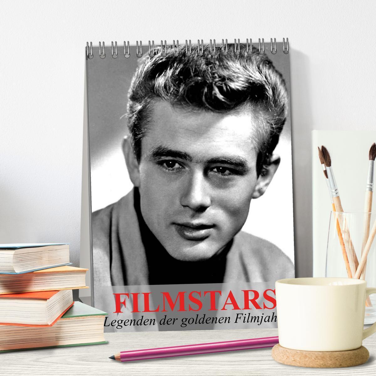 Bild: 9783457052938 | Filmstars - Legenden der goldenen Filmjahre (Tischkalender 2025 DIN...