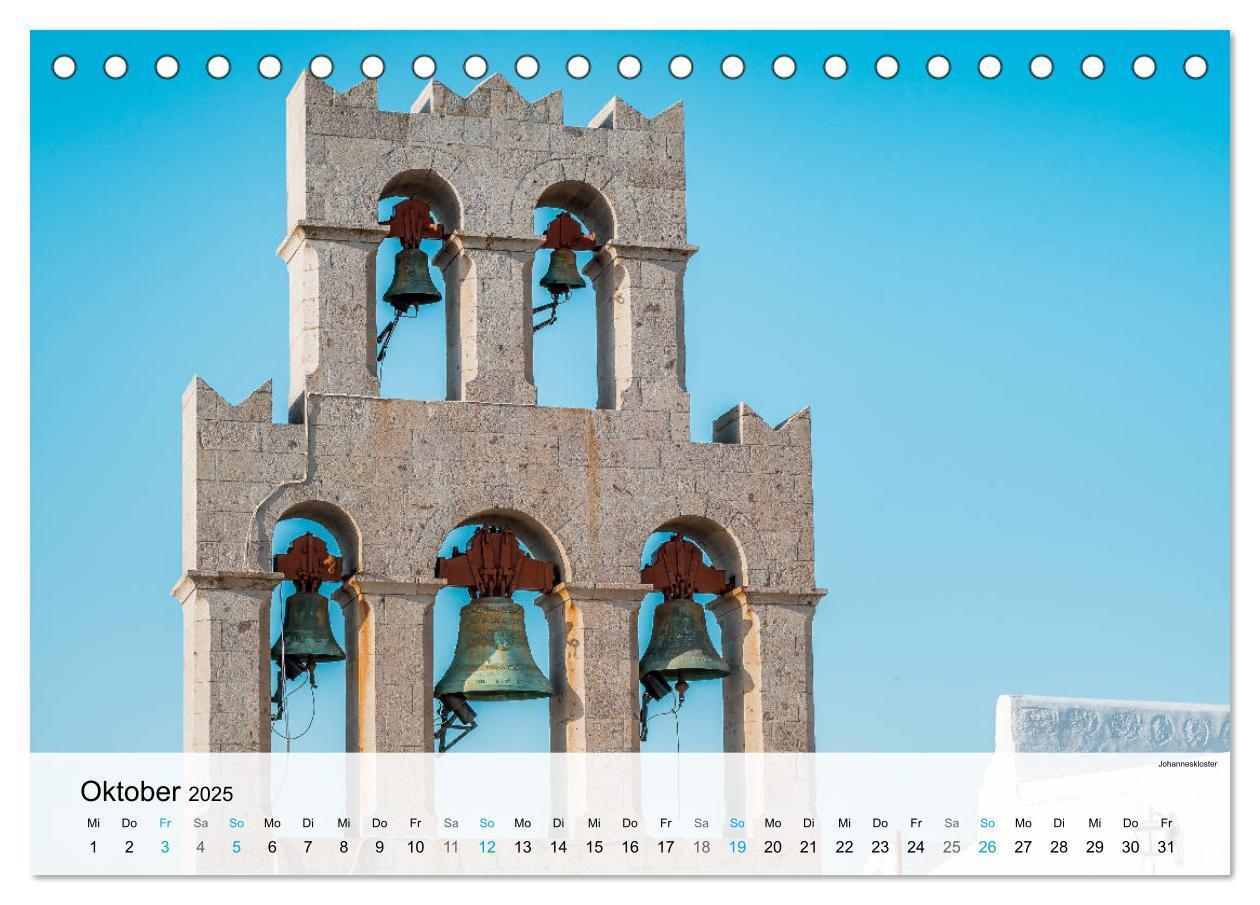 Bild: 9783383996221 | Patmos - Die heilige Insel (Tischkalender 2025 DIN A5 quer),...