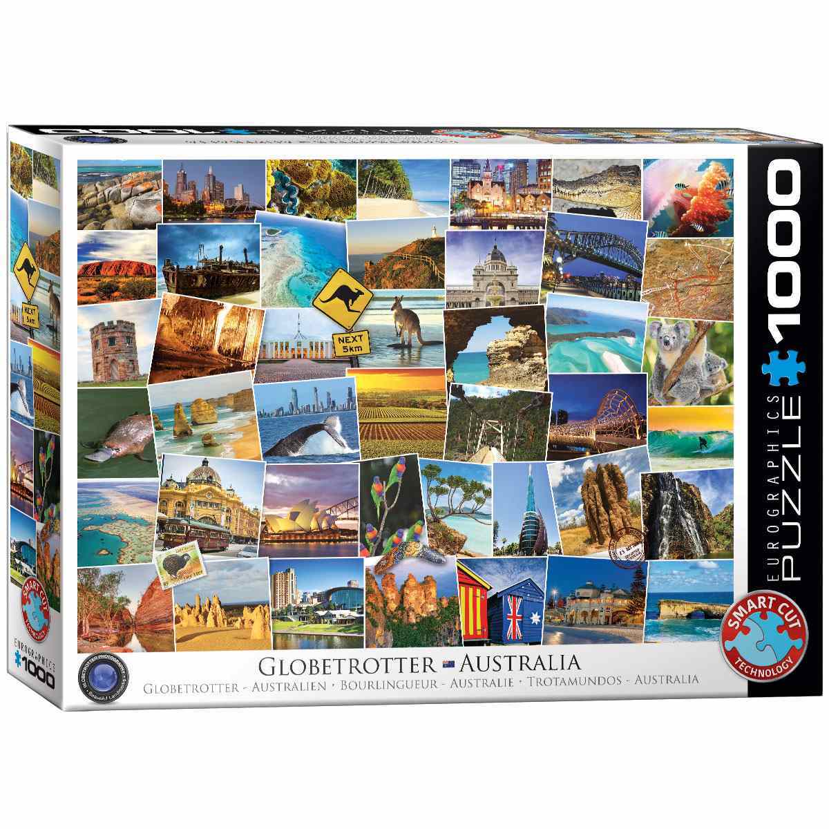 Cover: 628136607537 | Globetrotter Australia | Puzzle | Deutsch | 2018 | Eurographics s.r.o