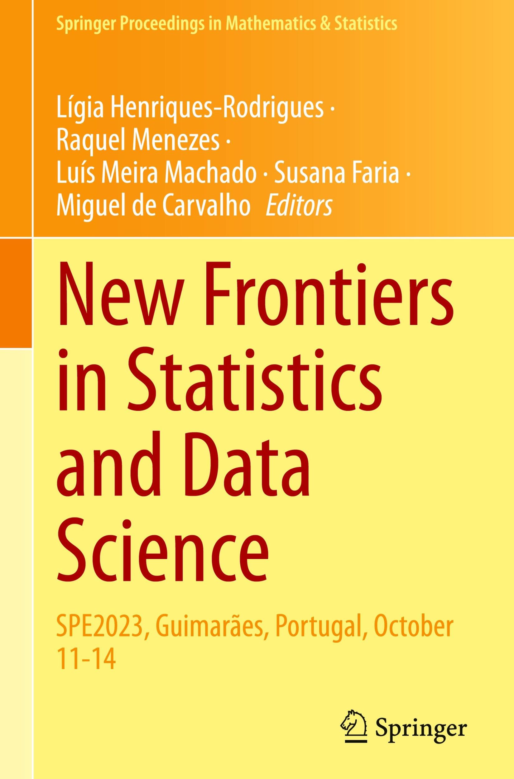 Cover: 9783031689482 | New Frontiers in Statistics and Data Science | Buch | xiii | Englisch