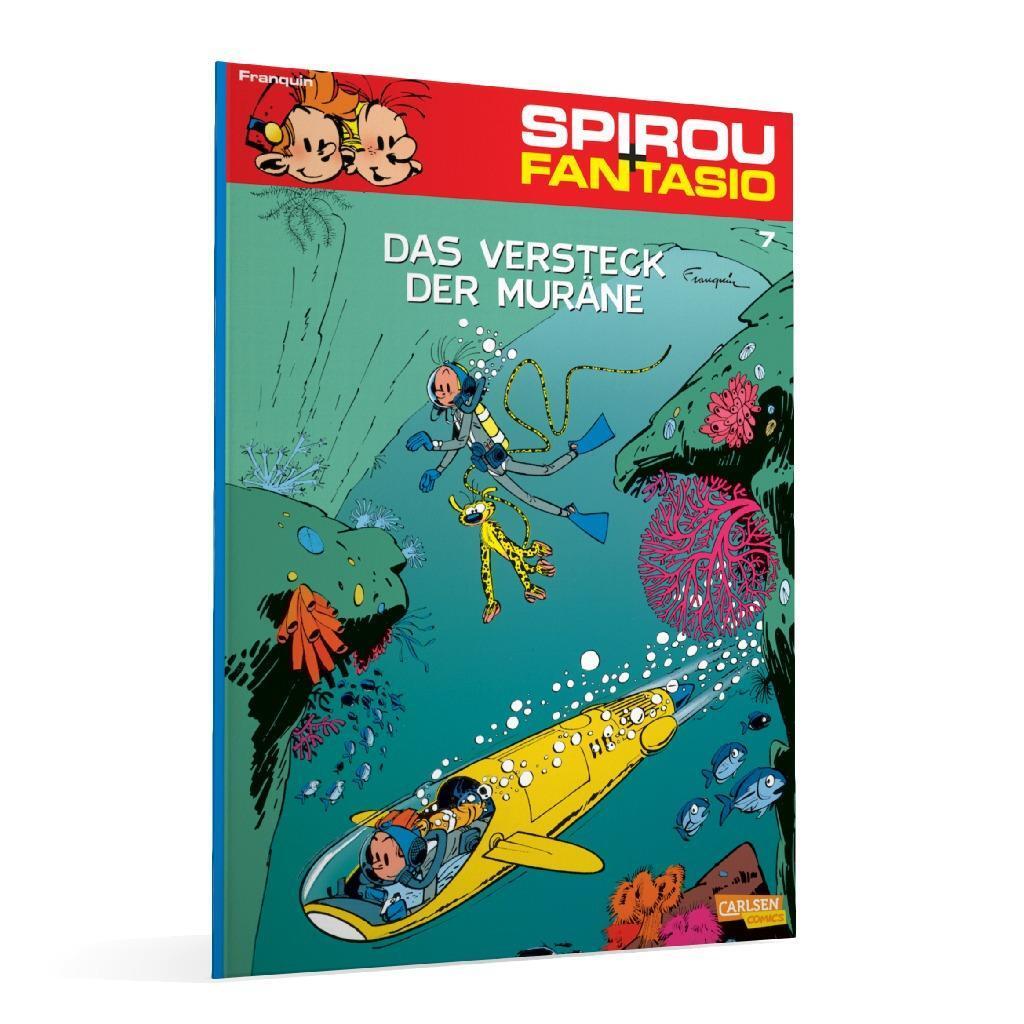 Bild: 9783551772077 | Spirou und Fantasio 07. Das Versteck der Muräne | Andre Franquin