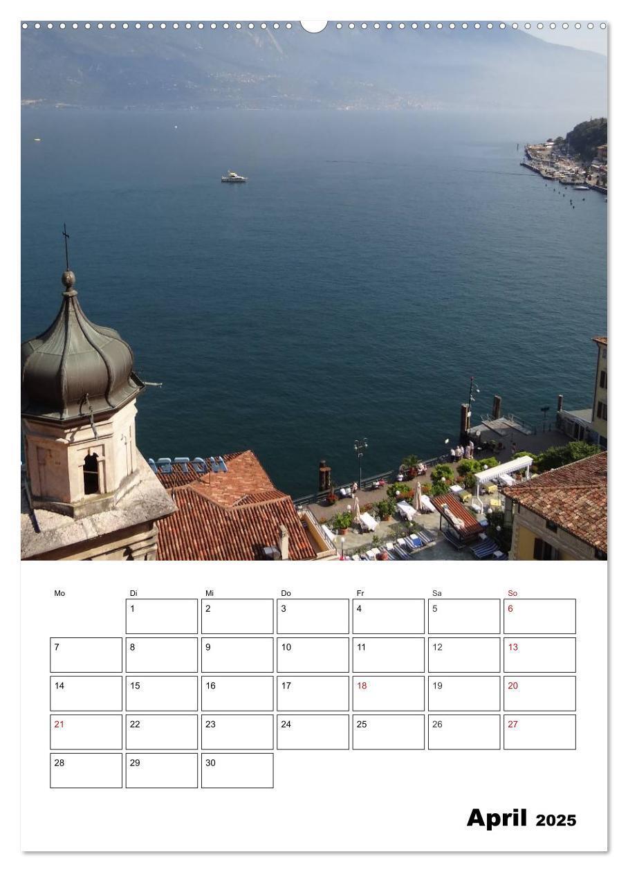 Bild: 9783457016039 | Am Gardasee (Wandkalender 2025 DIN A2 hoch), CALVENDO Monatskalender