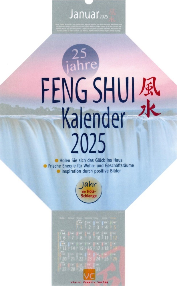 Cover: 9783948276300 | Feng-Shui-Kalender 2025 | Kalender | 15 S. | Deutsch | 2025