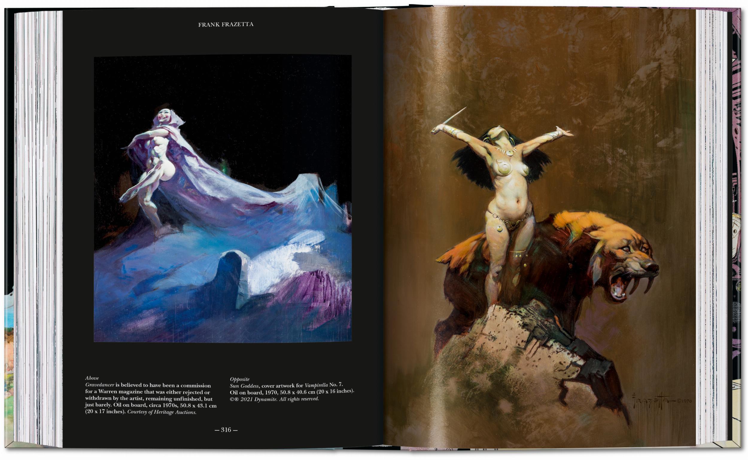 Bild: 9783836597951 | The Fantastic Worlds of Frank Frazetta. 45th Ed. | Dan Nadel (u. a.)