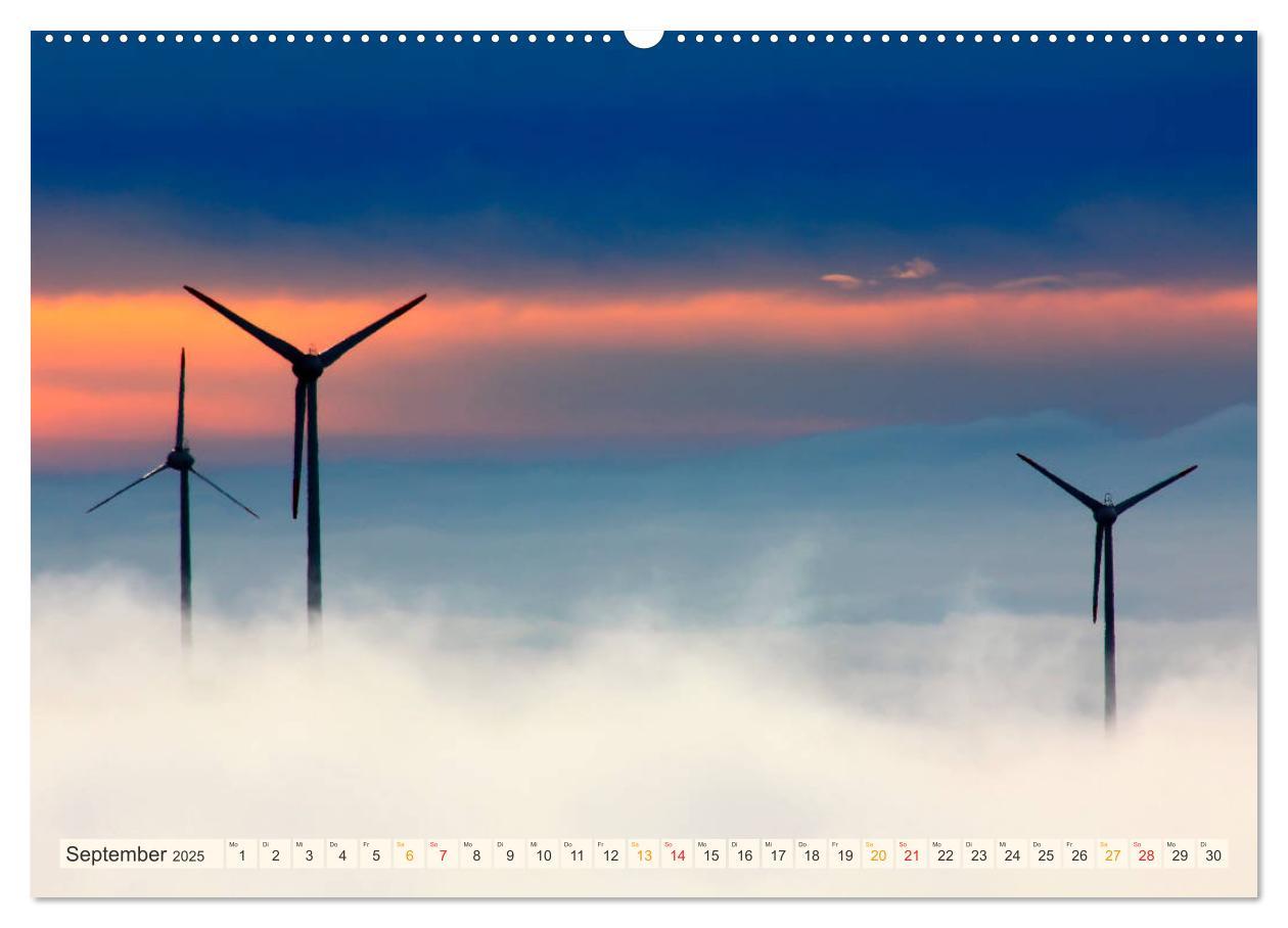 Bild: 9783435350957 | Windrad - Fluch und Segen (Wandkalender 2025 DIN A2 quer), CALVENDO...