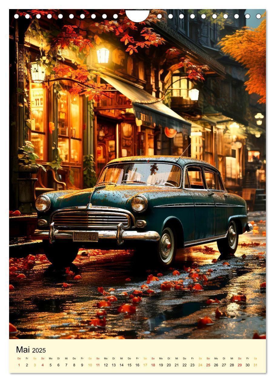 Bild: 9783435847303 | Nostalgic Cars der Traum (Wandkalender 2025 DIN A4 hoch), CALVENDO...