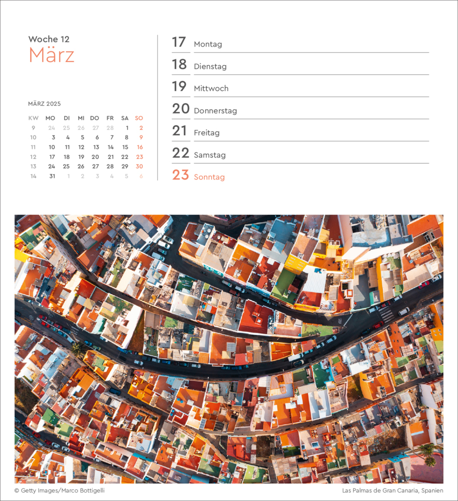 Bild: 9783965913929 | Perspektivwechsel - KUNTH Postkartenkalender 2025 | Kalender | 53 S.