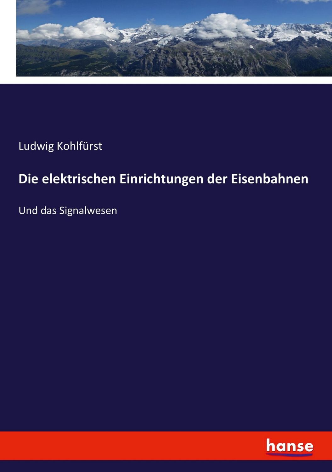 Cover: 9783744654869 | Die elektrischen Einrichtungen der Eisenbahnen | Und das Signalwesen