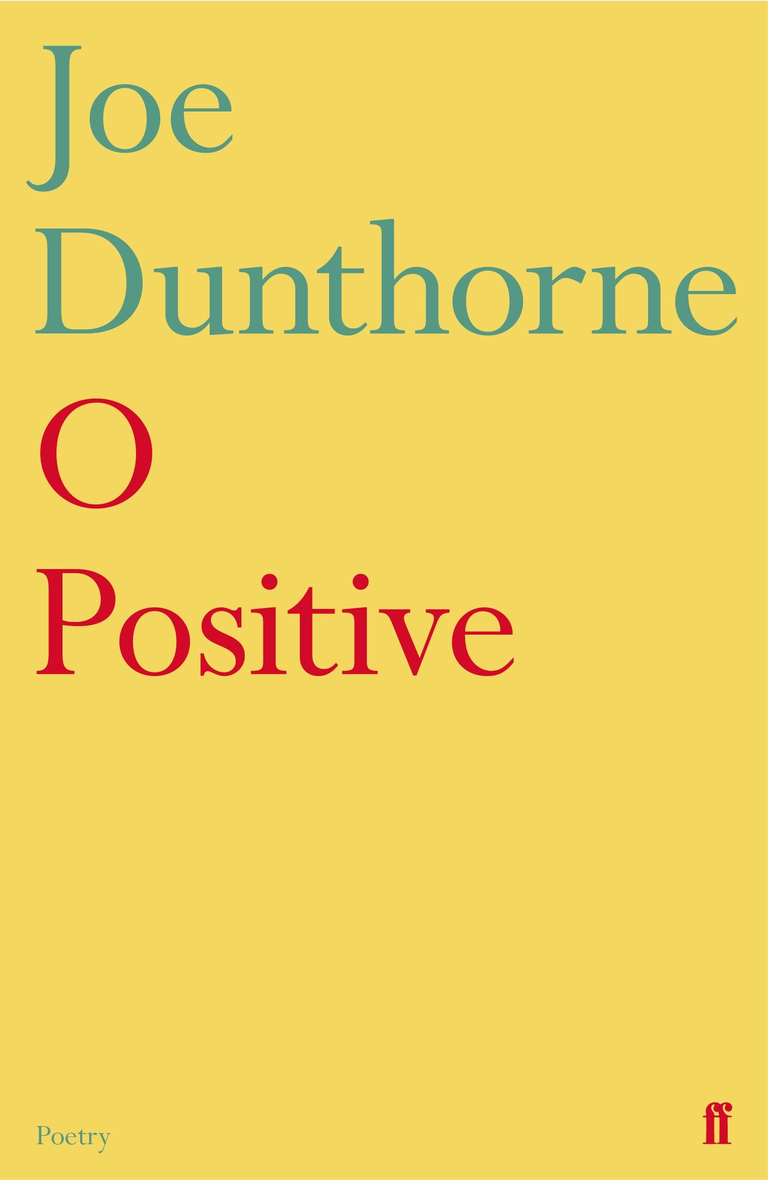 Cover: 9780571342556 | O Positive | Joe Dunthorne | Taschenbuch | Kartoniert / Broschiert