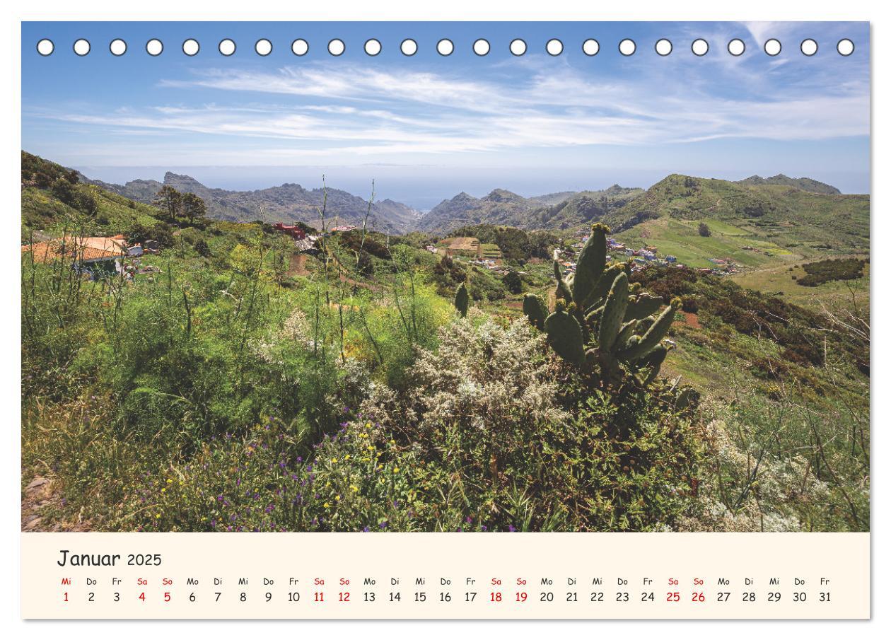 Bild: 9783435121571 | Teneriffa in Bildern (Tischkalender 2025 DIN A5 quer), CALVENDO...