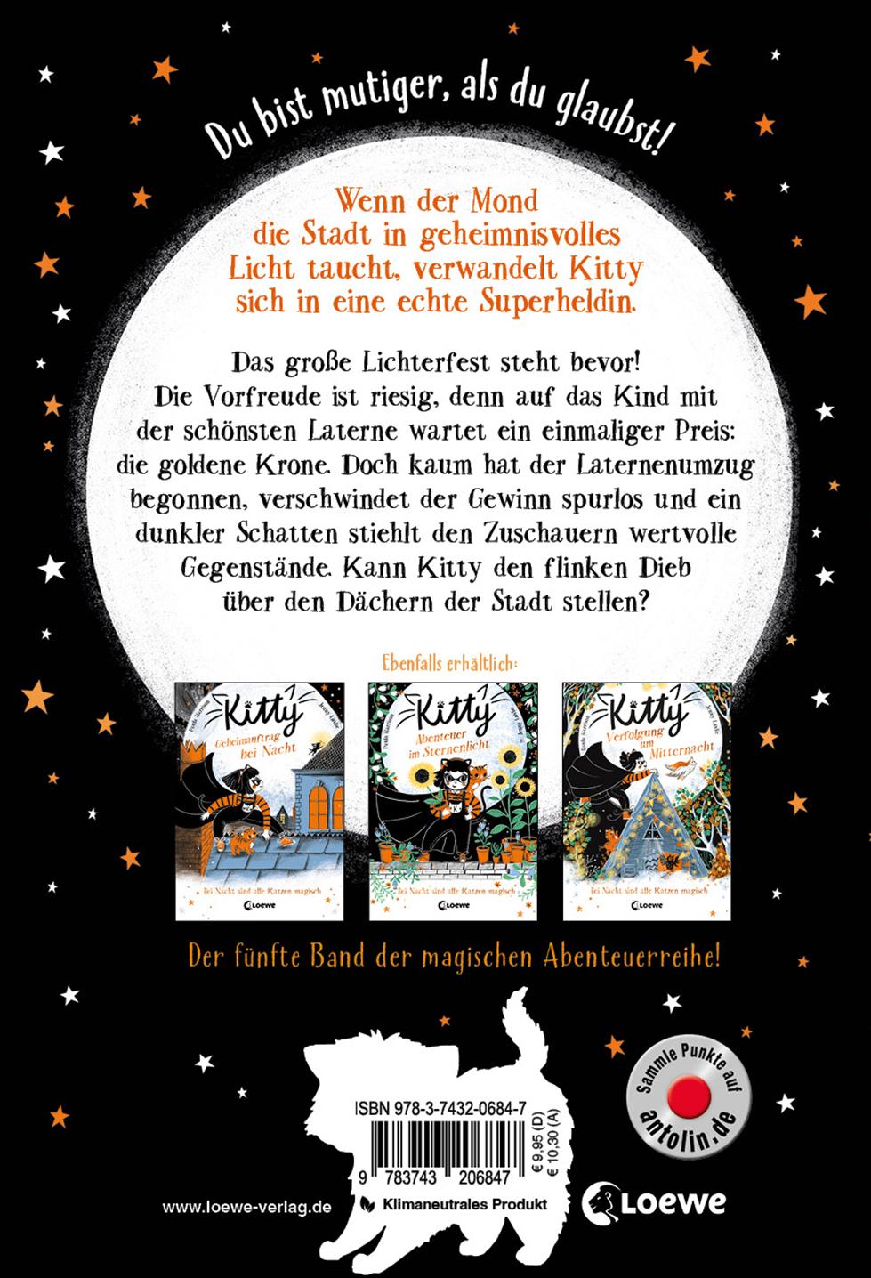 Rückseite: 9783743206847 | Kitty (Band 5) - Verbrecherjagd bei Vollmond | Paula Harrison | Buch