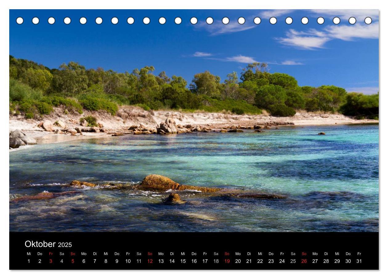 Bild: 9783435722259 | Sardinien (Tischkalender 2025 DIN A5 quer), CALVENDO Monatskalender