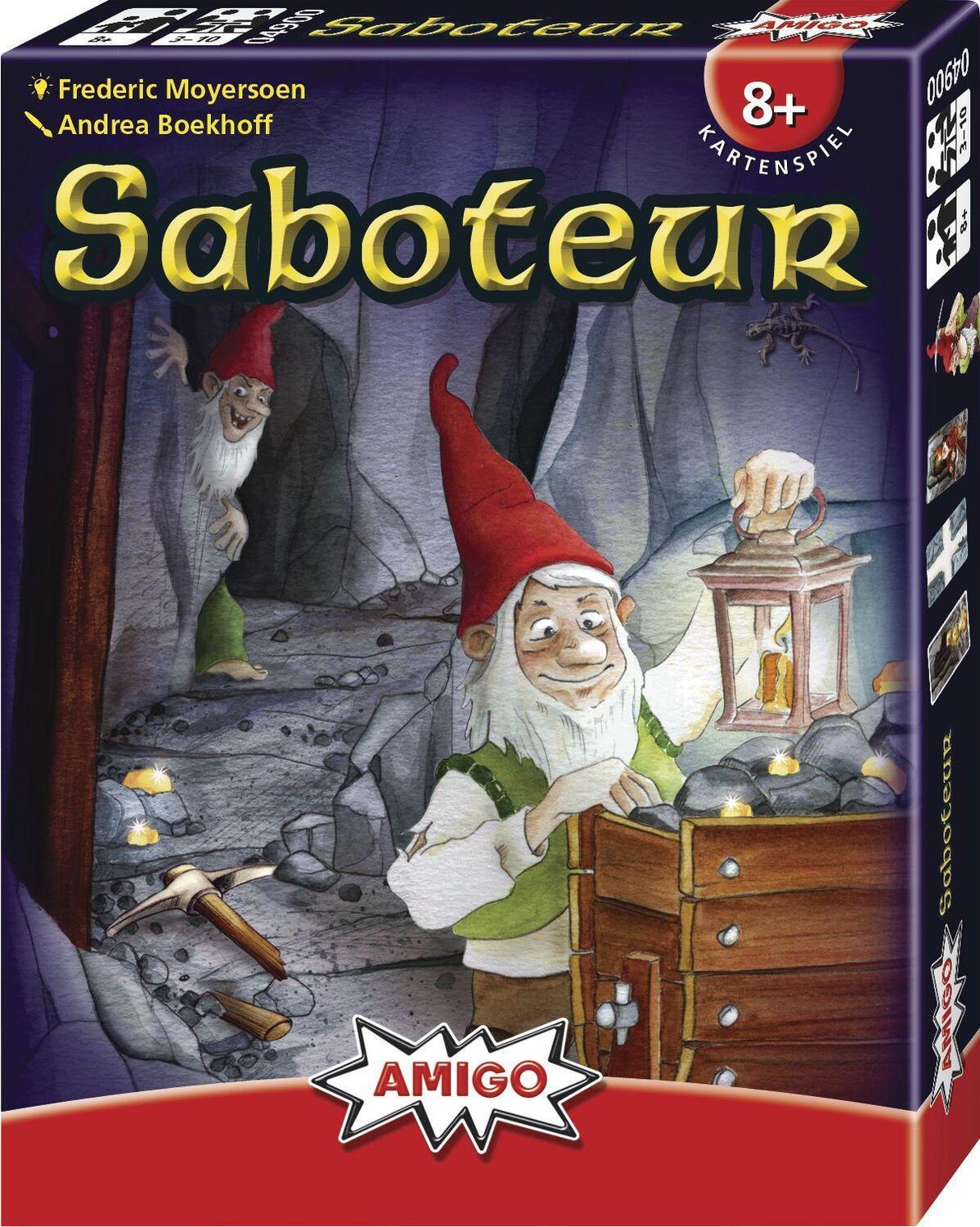 Bild: 4007396049008 | Saboteur. Kartenspiel | Frederic Moyersoen | Spiel | Brettspiel | 4900