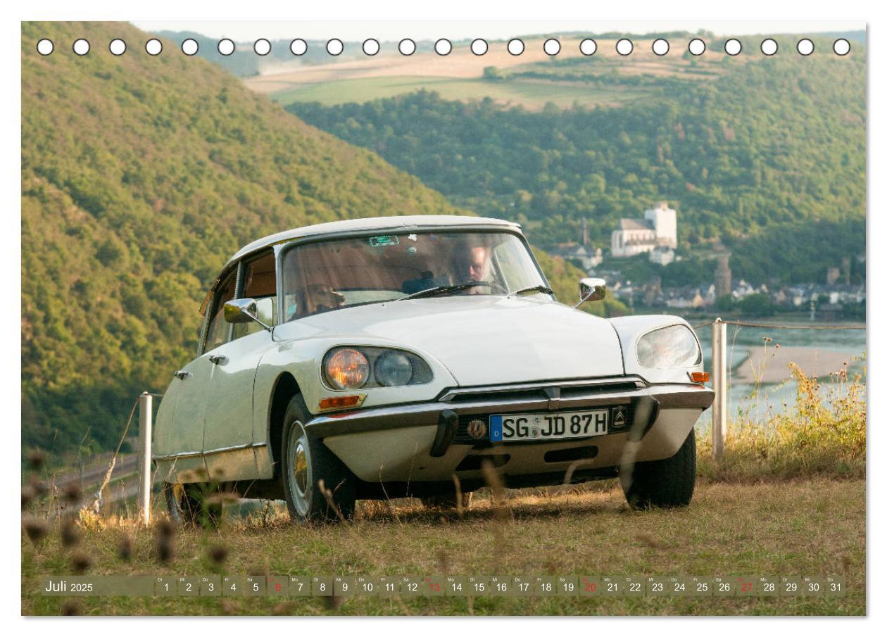 Bild: 9783435192311 | Citroën DS Göttin im Mittelrheintal (Tischkalender 2025 DIN A5...