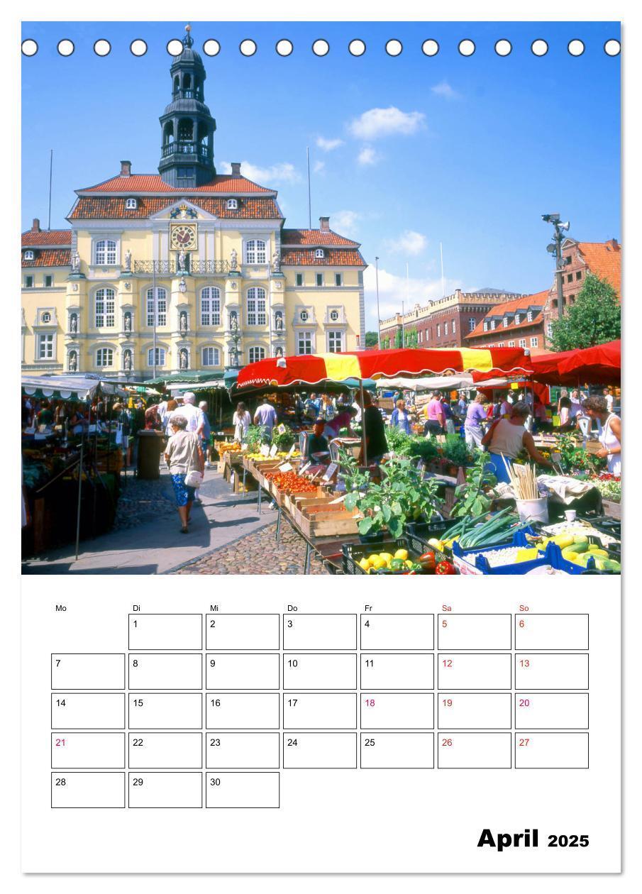 Bild: 9783435965847 | Lüneburg, von der schönsten Seite (Tischkalender 2025 DIN A5 hoch),...