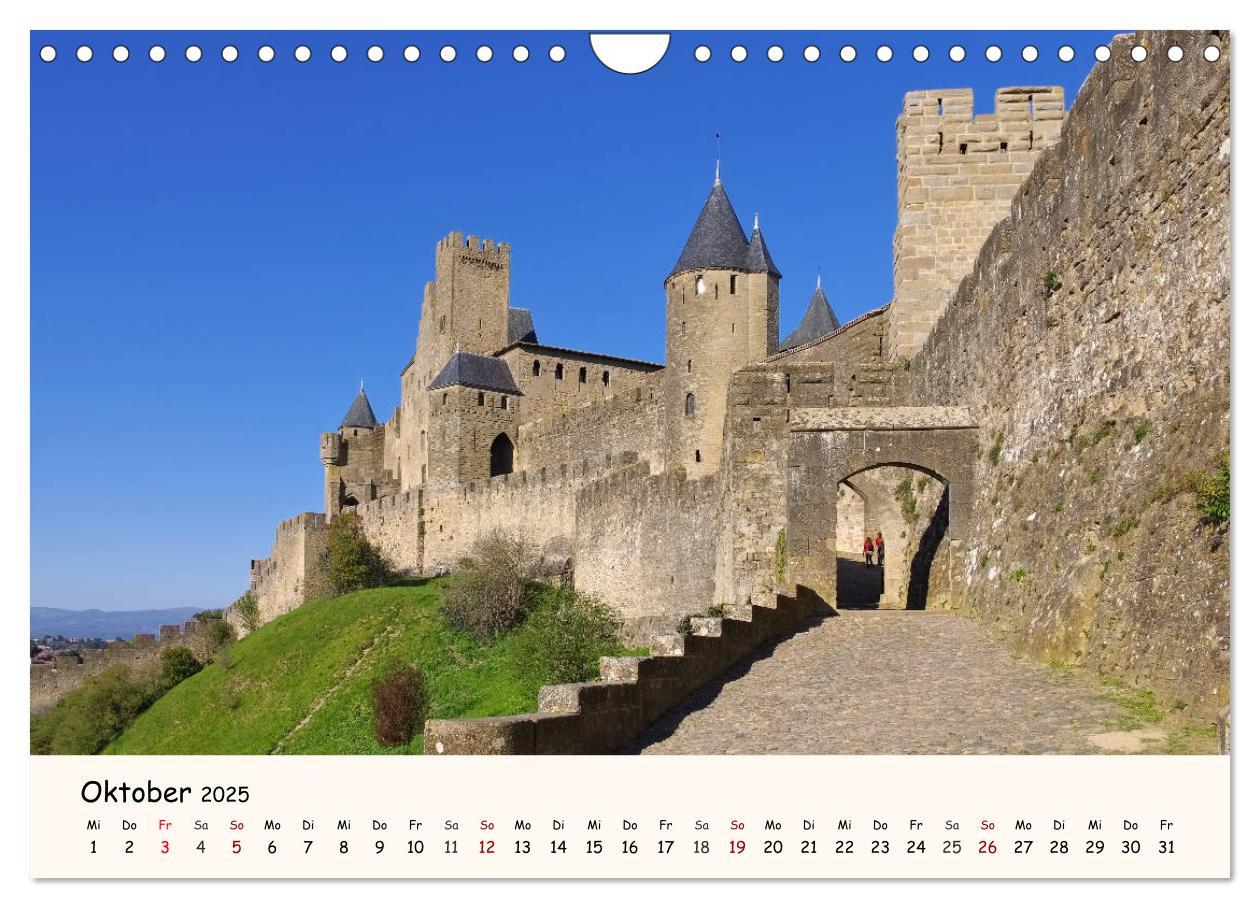 Bild: 9783435456055 | Cite von Carcassonne - Zeitreise ins Mittelalter (Wandkalender 2025...