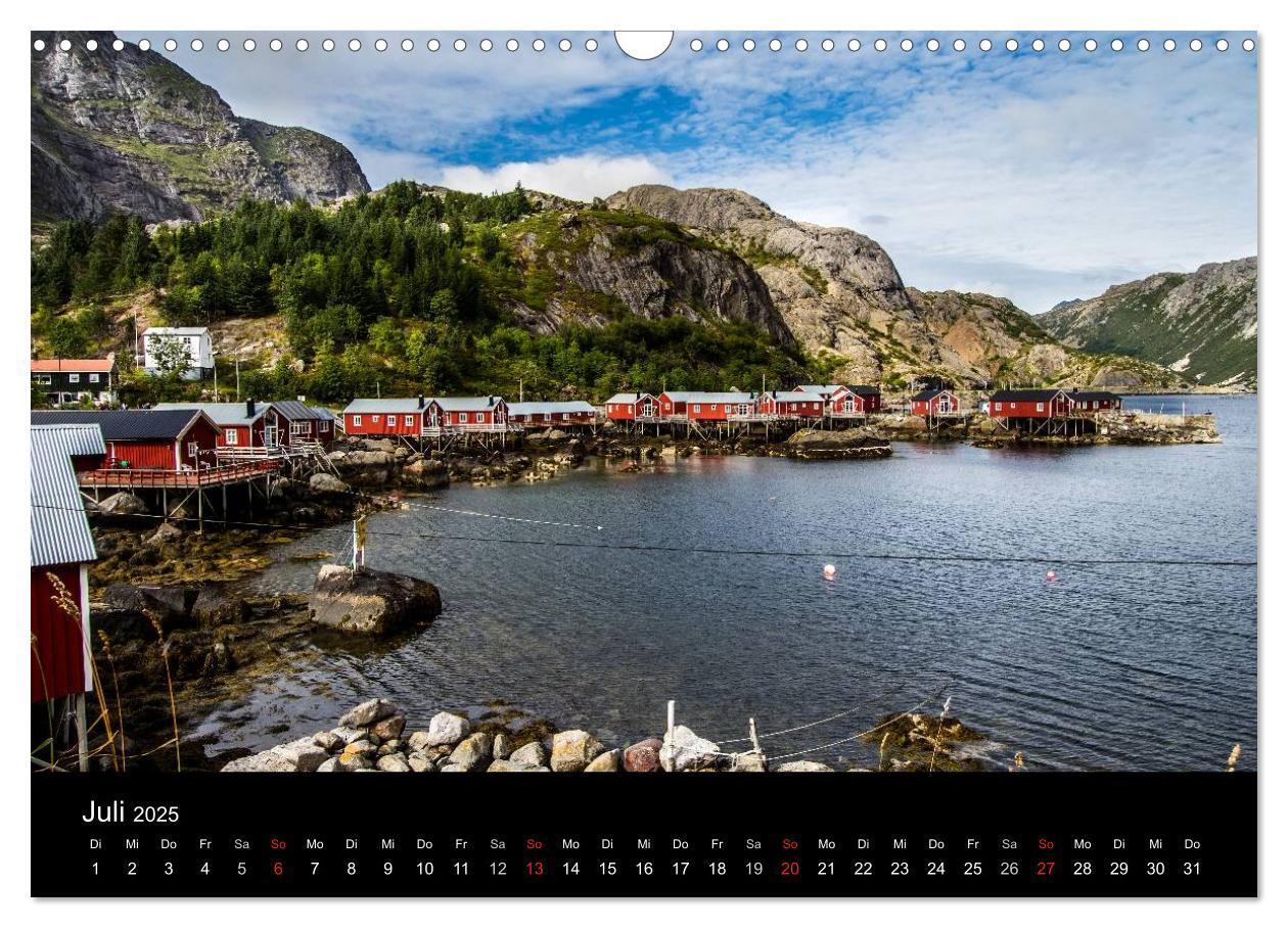 Bild: 9783435676774 | Nördliches Norwegen (Wandkalender 2025 DIN A3 quer), CALVENDO...