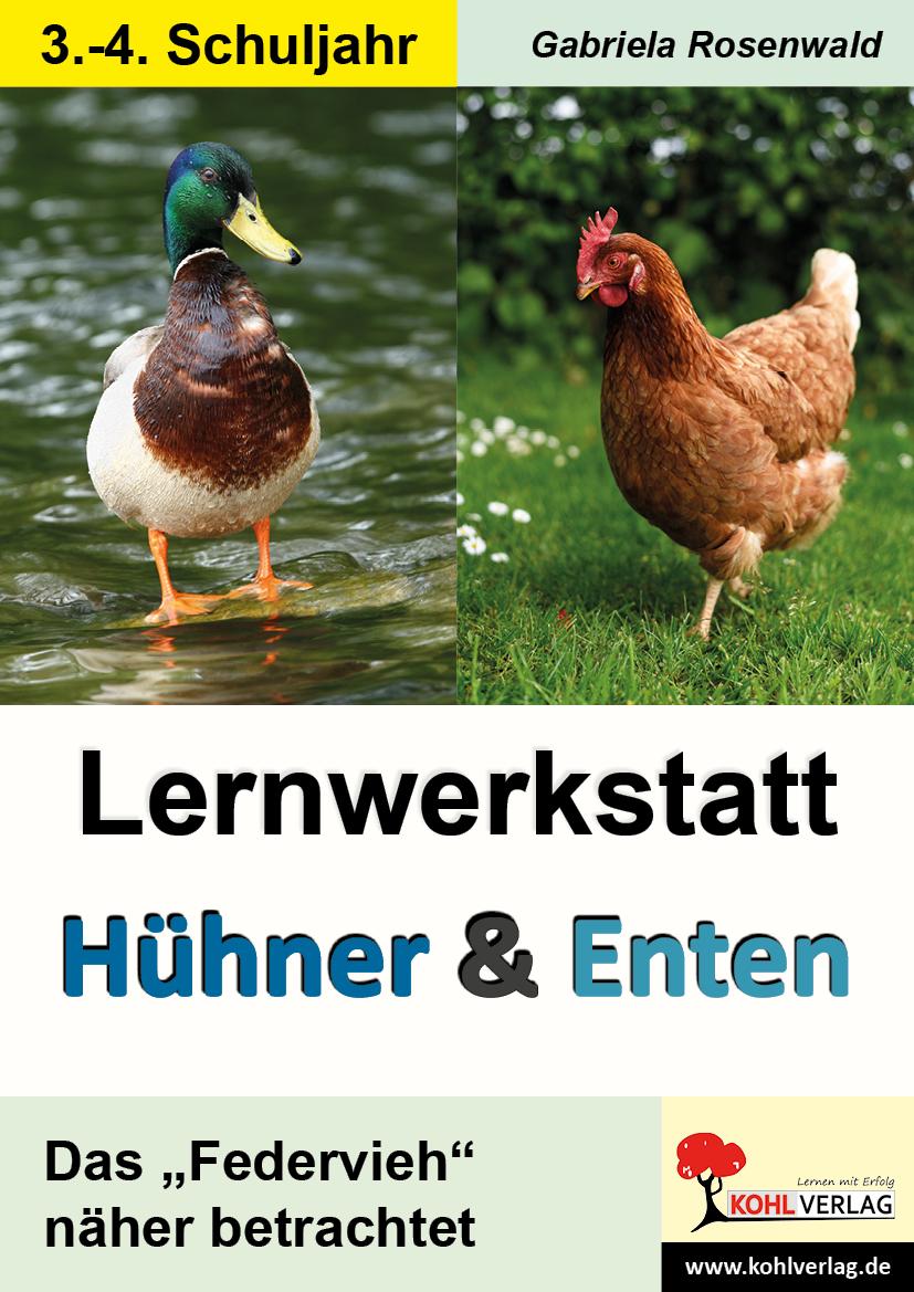 Cover: 9783985582884 | Lernwerkstatt Hühner &amp; Enten / Grundschule | Gabriela Rosenwald | Buch