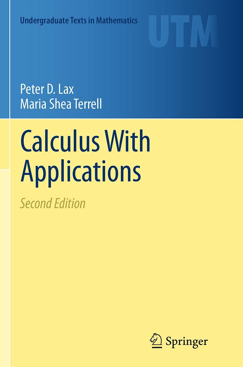 Cover: 9781493936885 | Calculus With Applications | Maria Shea Terrell (u. a.) | Taschenbuch