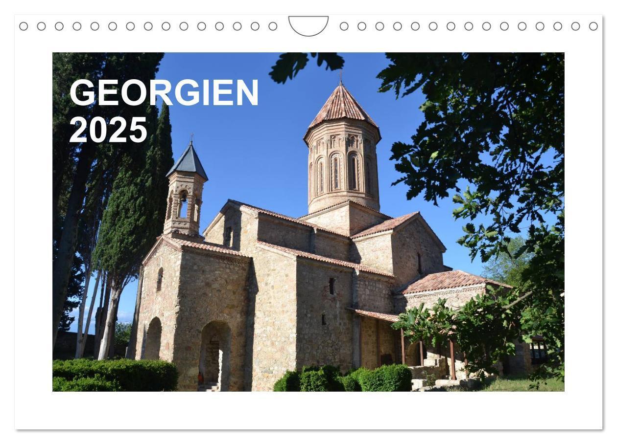 Cover: 9783435770441 | GEORGIEN 2025 (Wandkalender 2025 DIN A4 quer), CALVENDO Monatskalender