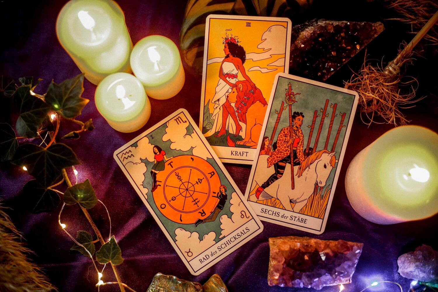 Bild: 9783868265576 | Modern Witch Tarot (Deutsch) | 78 Tarotkarten mit Anleitung | Sterle