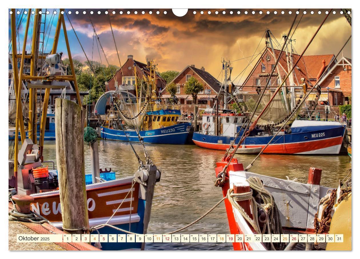 Bild: 9783435070145 | Geliebte Nordsee (Wandkalender 2025 DIN A3 quer), CALVENDO...