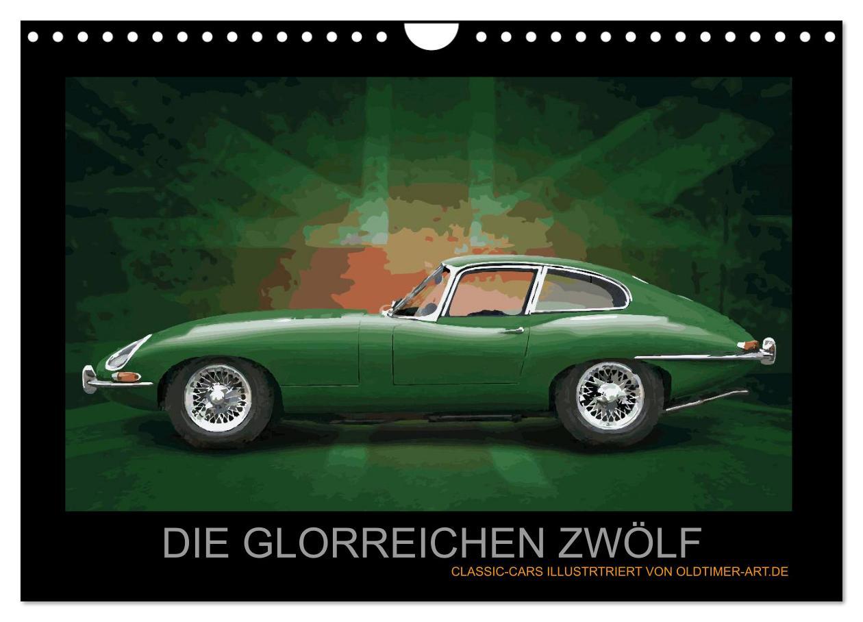 Cover: 9783435490196 | DIE GLORREICHEN ZWÖLF (Wandkalender 2025 DIN A4 quer), CALVENDO...