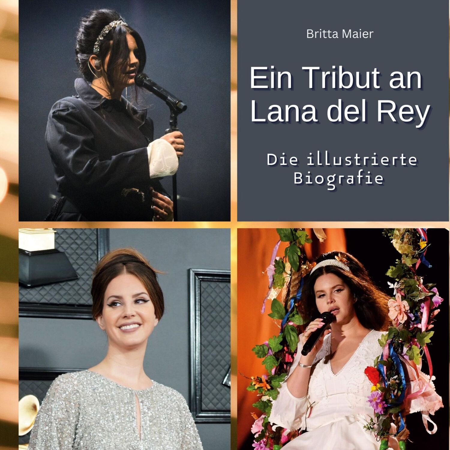 Cover: 9783750561953 | Ein Tribut an Lana del Rey | Die illustrierte Biografie | Britta Maier