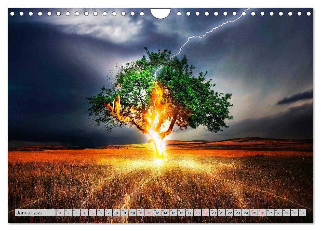 Bild: 9783435496532 | Surrealer Traum (Wandkalender 2025 DIN A4 quer), CALVENDO...