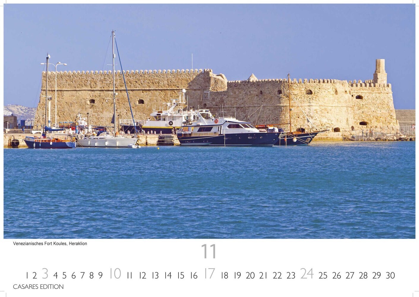 Bild: 9789918618330 | Kreta 2024 L 35x50cm | Kalender | 14 S. | Deutsch | 2024