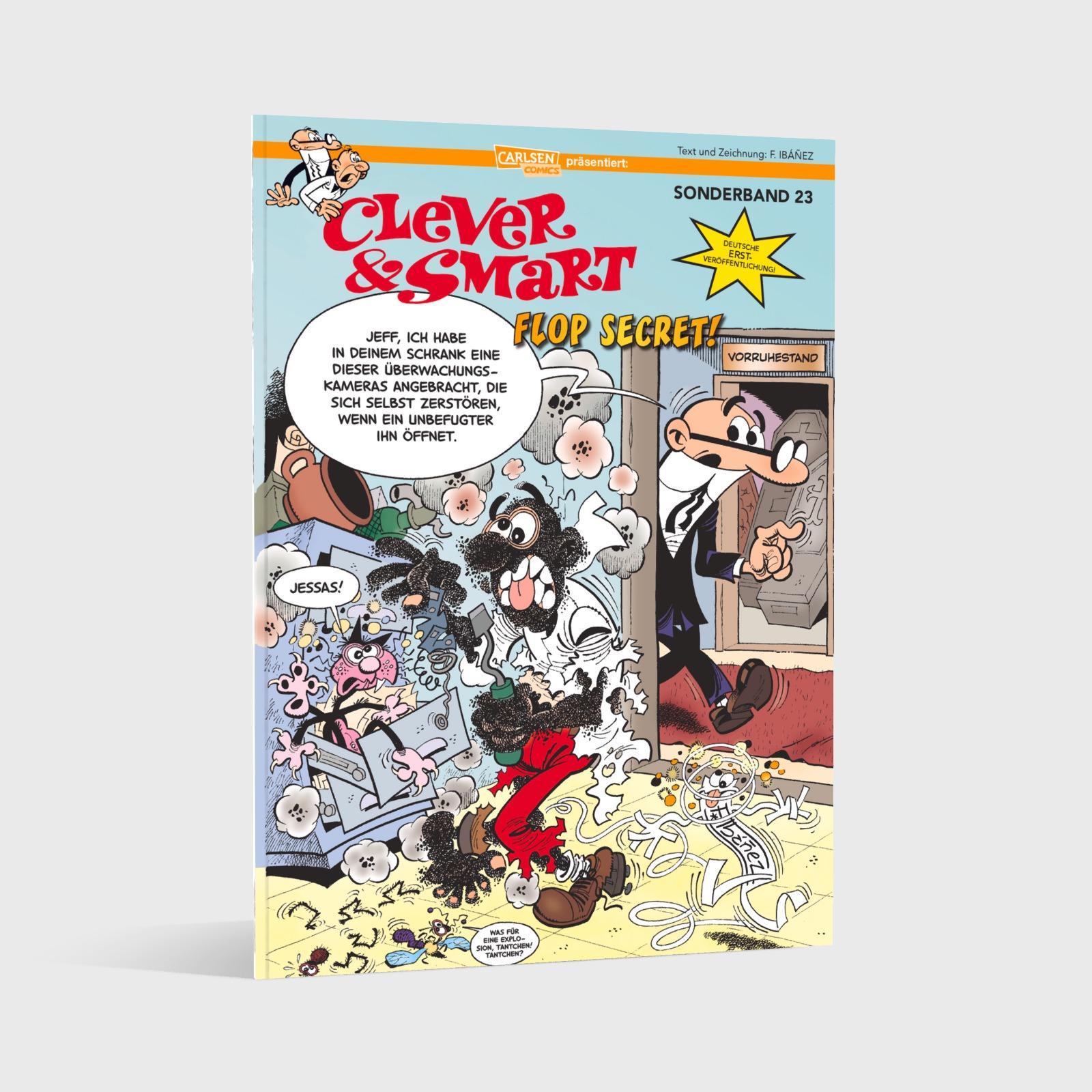 Bild: 9783551799999 | Clever und Smart Sonderband 23: Flop secret! | Francisco Ibáñez | Buch