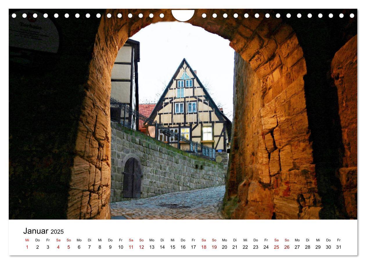 Bild: 9783435387564 | Weltkulturerbe Quedlinburg (Wandkalender 2025 DIN A4 quer),...