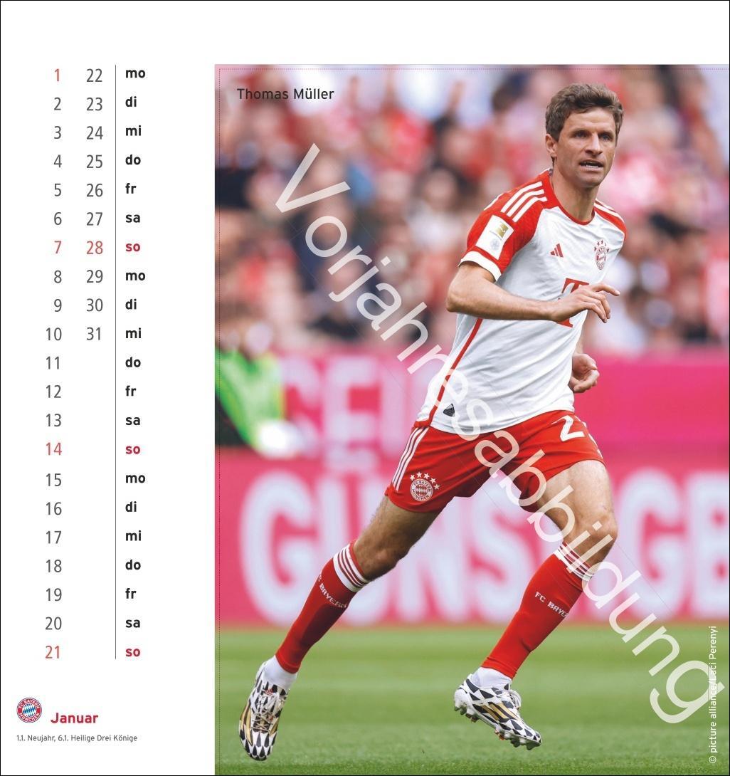 Bild: 9783756405466 | FC Bayern München Postkartenkalender 2025 | Heye | Kalender | 13 S.