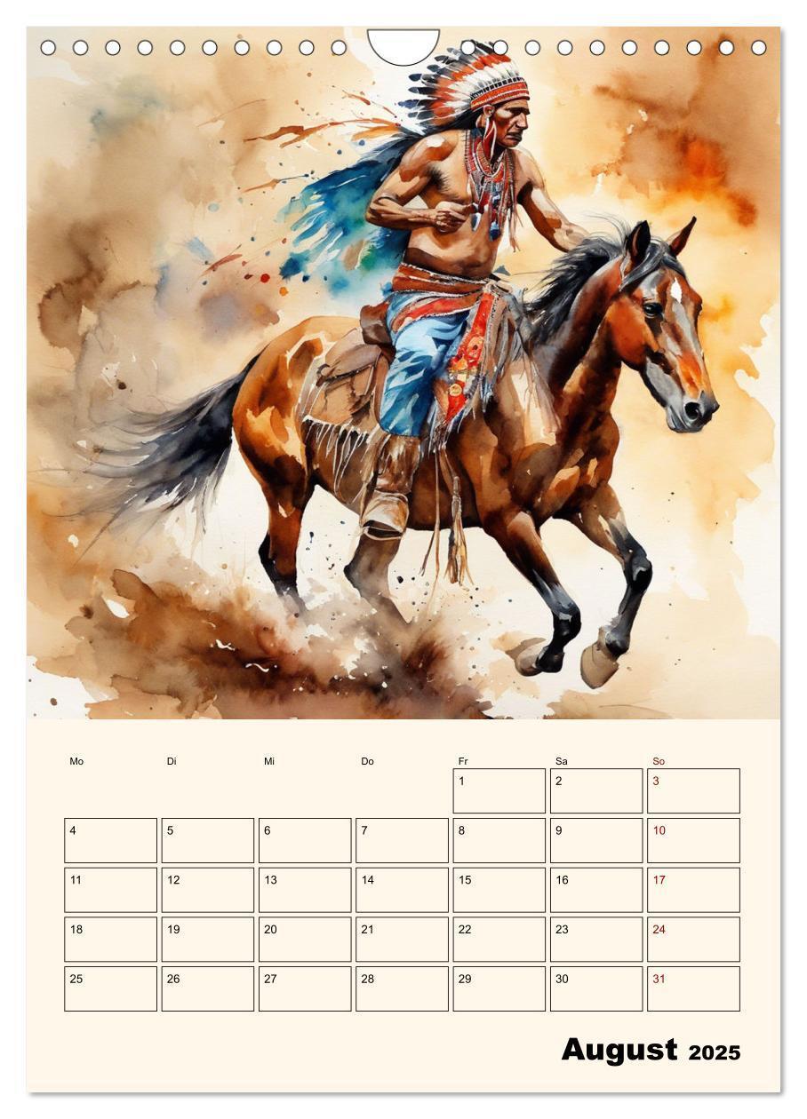 Bild: 9783383814785 | Indianische Kultur (Wandkalender 2025 DIN A4 hoch), CALVENDO...