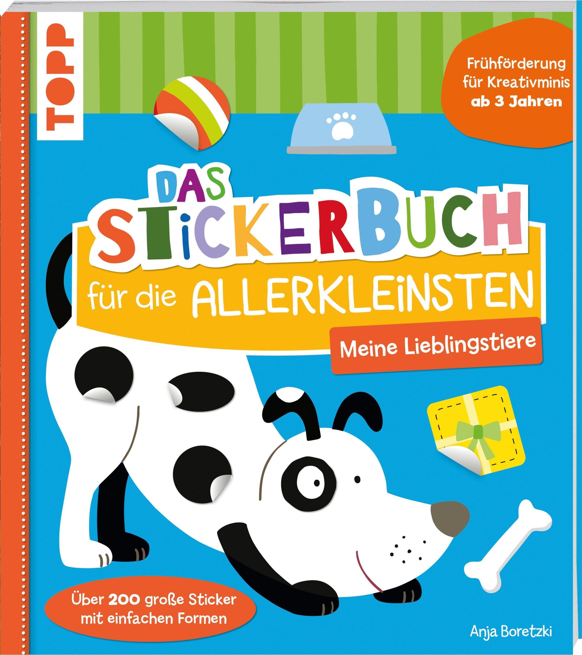 Cover: 9783772444593 | Das Stickerbuch für die Allerkleinsten - Meine Lieblingstiere | 32 S.