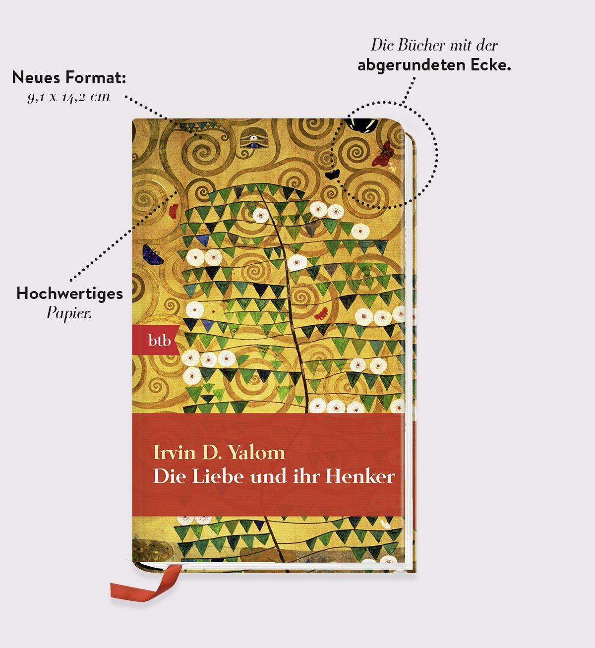 Bild: 9783442746279 | Die Liebe und ihr Henker | Irvin D. Yalom | Buch | btb | 576 S. | 2013